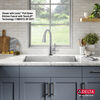 32” Undermount Stainless Steel Double Bowl Kitchen Sink with Accessories